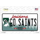 Go Saints Novelty Sticker Decal Small