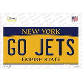 New York Go Jets Novelty Sticker Decal Small