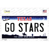 Go Stars Novelty Sticker Decal Small