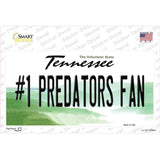 Number 1 Predators Fan Novelty Sticker Decal Small