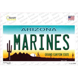 Marines Arizona Novelty Sticker Decal Small