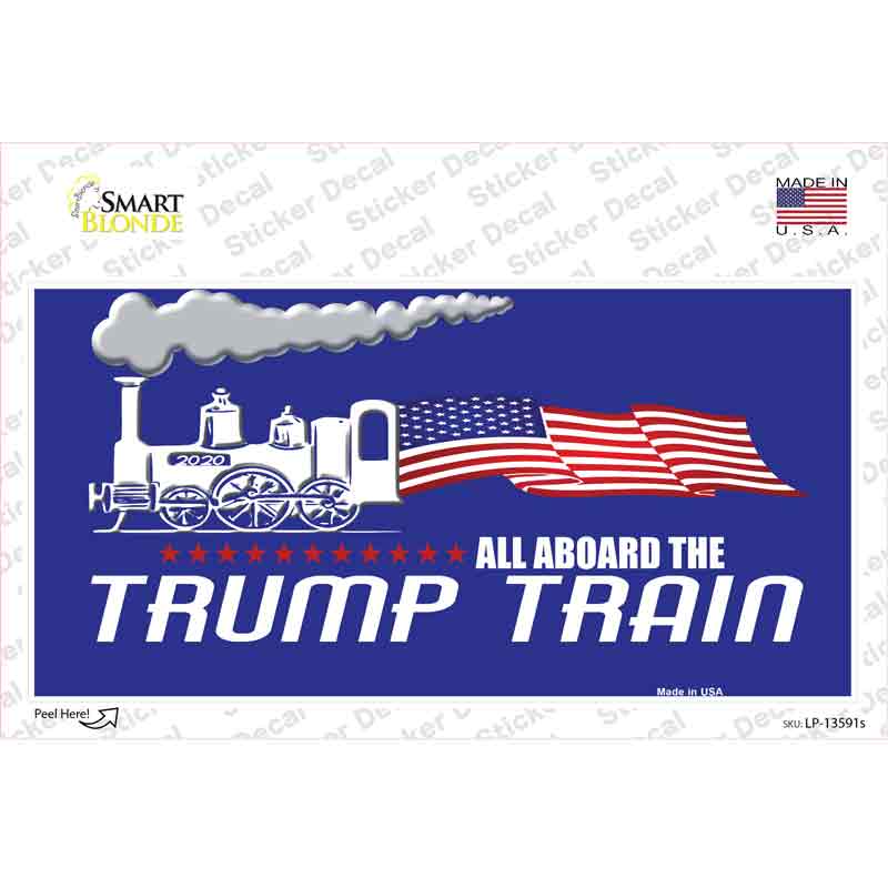 Trump Train Novelty Sticker Decal Small