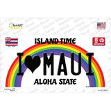 I Heart Maui Novelty Sticker Decal Small