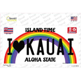 I Heart Kauai Novelty Sticker Decal Small