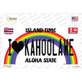 I Heart Kahoolawe Novelty Sticker Decal Small