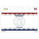 Missouri Bicentennial State Blank Novelty Sticker Decal Small