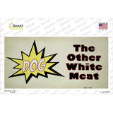 Dog Other White Meat Novelty Sticker Decal