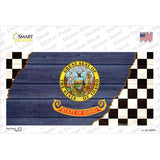 Idaho Racing Flag Novelty Sticker Decal Small