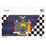 New York Racing Flag Novelty Sticker Decal Small