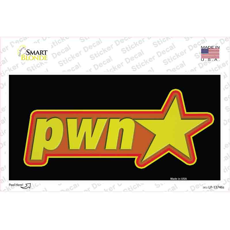 Pawn Star Novelty Sticker Decal