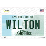 Wilton New Hampshire Novelty Sticker Decal Small