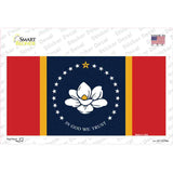 Mississippi Flag Novelty Sticker Decal Small