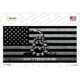 Dont Tread On Me American Flag Novelty Sticker Decal Small