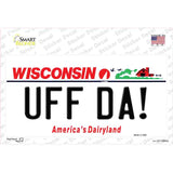 Uff Da Wisconsin Novelty Sticker Decal Small