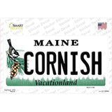 Cornish Maine Novelty Sticker Decal Small