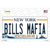 Bills Mafia NY Excelsior Novelty Sticker Decal Small