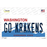 Go Krakens Washington Novelty Sticker Decal Small