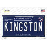 Kingston Tennessee Blue Novelty Sticker Decal Small