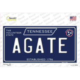 Agate Tennessee Blue Novelty Sticker Decal Small