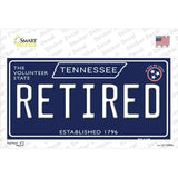 Retired Tennessee Blue Novelty Sticker Decal Small