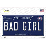 Bad Girl Tennessee Blue Novelty Sticker Decal Small