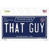 That Guy Tennessee Blue Novelty Sticker Decal Small