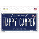 Happy Camper Tennessee Blue Novelty Sticker Decal Small