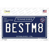 Best M8 Tennessee Blue Novelty Sticker Decal Small