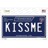 Kiss Me Tennessee Blue Novelty Sticker Decal Small