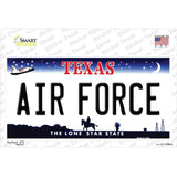 Texas Air Force Novelty Sticker Decal Small