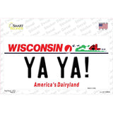 Ya Ya Wisconsin Novelty Sticker Decal Small