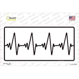 Heart Beats Novelty Sticker Decal