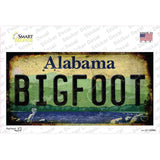 Bigfoot Alabama Novelty Sticker Decal Small