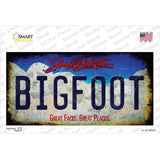 Bigfoot South Dakota Novelty Sticker Decal Small