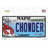 Chowder Maine Lobster Novelty Sticker Decal Small