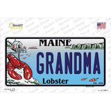 Grandma Maine Lobster Novelty Sticker Decal Small