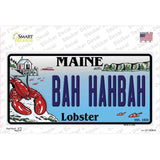 Bah Hahbah Maine Lobster Novelty Sticker Decal Small