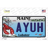 Ayuh Maine Lobster Novelty Sticker Decal Small