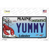 Yummy Maine Lobster Novelty Sticker Decal Small