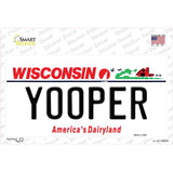 Yooper Wisconsin Novelty Sticker Decal Small