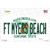 Florida FT Myers Beach Novelty Sticker Decal Small