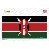 Kenya Flag Novelty Sticker Decal