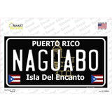 Naguabo Puerto Rico Black Novelty Sticker Decal Small