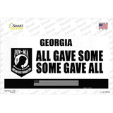 Georgia POW MIA Some Gave All Novelty Sticker Decal Small