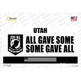 Utah POW MIA Some Gave All Novelty Sticker Decal Small