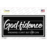 Godfidence Novelty Sticker Decal LP-14471s