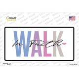 Walk In Faith Novelty Sticker Decal LP-14476s