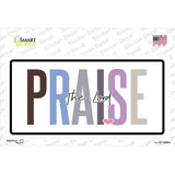 Praise The Lord Novelty Sticker Decal LP-14485s