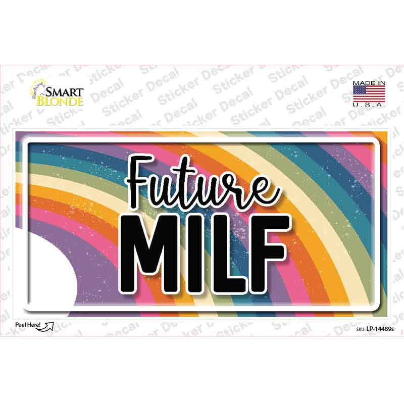 Future Milf Novelty Sticker Decal LP-14489s