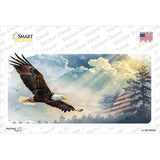 Sunrays & Eagle Novelty Sticker Decal LP-14520s